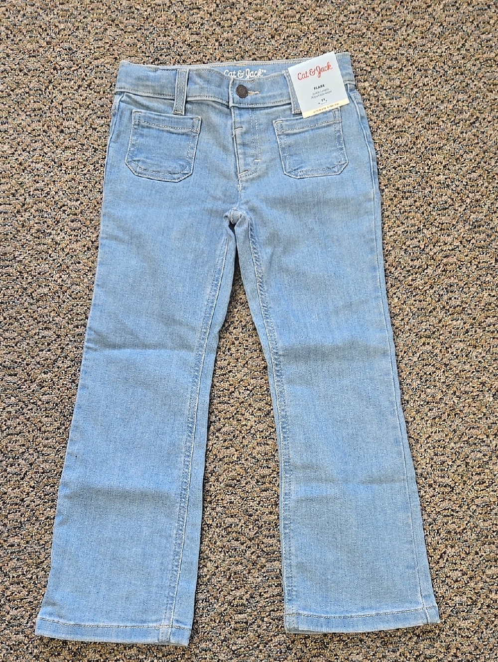 5t Girls Cat & Jack Pull On Flare Jeans ✨️NWT✨️